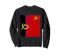 Angola Soviet Union Flag Angolan CCCP Heritage Sweatshirt