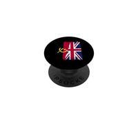 Angola UK Flag Angolan British Heritage PopSockets Adhesive PopGrip
