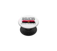Angolan Flag Funny Angola PopSockets Adhesive PopGrip