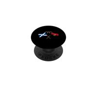 Angolan Heritage Angola Scotland Flag Angolan Flag PopSockets Adhesive PopGrip