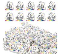 ANGOLIO 60Pcs Back to School Eraser You are Awesome Mini Inspirational Erasers Classroom Stationery for First Day of School Party Favors Student Prize Homework Rewards Gift Filling
