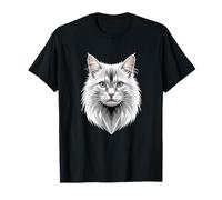 Angora Cat White Turkish Angora Cat Cute Angora Cats T-Shirt