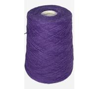Angora Rabbit Wool Yarn on Cone - 1 Sock/Fingering Weight - Italian Soft Yarn for Knitting, Crocheting & Crafting (Purple, 300g (10.6oz))