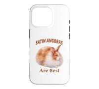 Angora Rabbits Are Best for Pet Rabbit Fans Case for iPhone 16 Pro