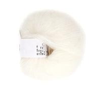 Angora Wool Yarn, Popular Soft Mohair Pashm Knitting Angora Long Wool Yarn (01 White)