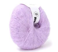 Angora Wool Yarn, Popular Soft Mohair Pashm Knitting Angora Long Wool Yarn (16 Snow Green)