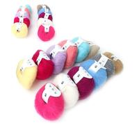 Angora Yarn, Mohair Yarn Soft Angora Long Wool Yarn Soft Mohair Knitting Warm Angola Mohair Popular Soft Mohair (1 Set of Twelve Colors)
