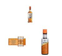 Angostura 5 Year Old Superior Gold Caribbean Rum, Fever-Tree Refreshingly Light Ginger Ale and Angostura Orange Bitters