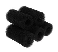 Angoter 5 PCS Sponge Aquarium Filter Protector Cover for Fish Tank Inlet Pond Black Foam