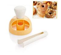 Angoter Donut Mold Kitchen Desserts Bread Patisserie Bakery Baking Tools Fried Donut Maker Cutter DIY Food Cookie Cake Stencil Doughnut