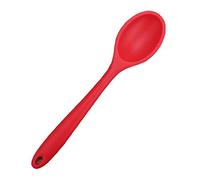 Angoter Kitchen Silicone Spoon 27cm Large Long Handle Cooking Baking Mixing Spoon Ladle Food Grade Silicone Cooking Utensils Kitchenware