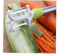 Angoter Peeler for Vegetables Kitchen Peeling Zesters for Potatoes Carrot Butternut Parsnips Zucchini Cucumber Random Color