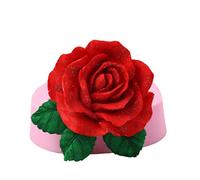 Angoter Silicone 3D Big Rose Flower Fondant Cake Chocolate Sugarcraft Mould Mold Tool Baking Decorating 8.22