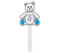 Angraves Little Boy Memorial Baby Child Remembrance Verse Grave Ground Stake Plaque