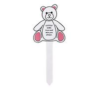 Angraves Little Girl Memorial Baby Child Remembrance Verse Grave Ground Stake Plaque