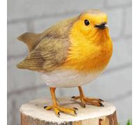 Angraves Memorial Hand Painted Robin Figure Garden Ornament Figurine Home Decor