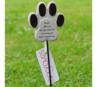 Angraves Special Cat Paw Print Memorial Pet Memory Tribute Stick
