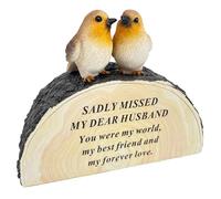 Angraves Special Husband Graveside Memorial Robin Bird Grave Plaque Ornament Decoration Sadly Missed