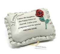 Angraves Special Sister With Rose Pillow Graveside Ornament Memorial Plaque