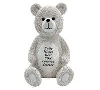 Angraves Special Son Baby Boy Teddy Bear Memorial Graveside Ornament Plaque