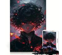Angry Anime Boy Adult Jigsaw Puzzle1000 Pieces Smart Exercise Soothing Downtime Accurate Edges Holiday Present (38x52cm)