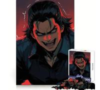 Angry Anime Male Character Jigsaw 1000 Pieces for Teenagers Thinking Skill Mindful Escape Neat Edges (50x75cm)