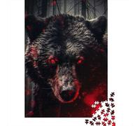 Angry Bear_2 1000 Piece Puzzle, Animal Themed Puzzle for Adults And Teens, Indoor Hobby Gift, 52x38cm/1000pcs