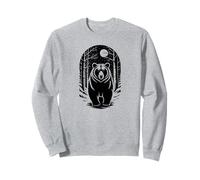 Angry Bear Grizzly Bears Wildlife Mountains Animal Sweatshirt