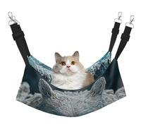 Angry Bear Printed Pet Hammock - Sleeping Hammock For Cats, Rabbits, Ferrets, Puppies, Small Animals