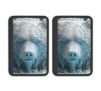 Angry Bear Universal Car Accessories Seat Belt Pad For Car Truck,2pcs Seat Belt Covers Soft Comfortable Shoulder Strap Pads