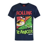 Angry Birds Boys Blue Short Sleeved T-Shirt - 11-12 Years