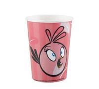 Angry Birds Paper Party Cup (Pack Of 8) Pink/white (One Size)