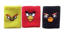 Angry Birds - Set of 3 Wrist Bands (red,yellow,black)