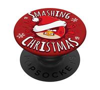 Angry Birds Smashing Christmas Official Merchandise PopSockets PopGrip: Swappable Grip for Phones & Tablets