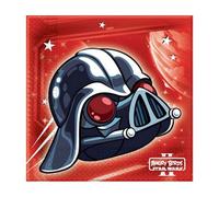 Angry Birds Star Wars Ii Paper Napkins (Pack Of 20) Red/grey (One Size)