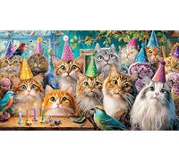 Angry Bunny Mascot Logo Adult Jigsaws Puzzle 1000 Pc - Educational Decompression Great Gift Idea for Adults 38x52/1000pcs