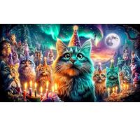 Angry Bunny Mascot Logo Jigsaw Puzzle for Kids 1000 Pieces - Fun and Challenging Game for Adults Family 75x50/1000pcs