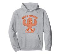 Angry Cactus: Not a Hugger Pullover Hoodie