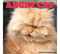 Angry Cat 2021 Wall Calendar