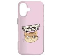 Angry Cat Fluff Around And Find Out Give Me Food Fun Case for iPhone 17