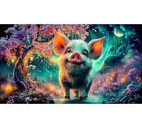 Angry-Cat-Illustration 1000Pc Jigsaw Puzzle for Age 12 Years Kids Challenging & Brainteasing 38x52cm/1000pcs