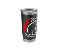 Angry Cat Stainless Steel Insulated Tumbler