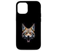 Angry Coyote Head Roaring Wild Animal Desert Art Case for iPhone 12/12 Pro