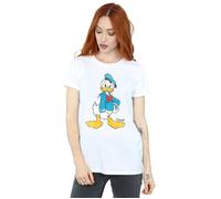 Angry Donald Duck Cotton Boyfriend T-Shirt Disney White L