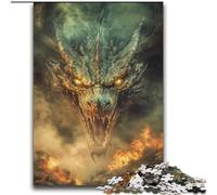 Angry Dragon 2000 Piece Jigsaw Puzzle for Adults And Teenagers, Challenging Game And Family Play Parent-child Interaction (70x100cm)
