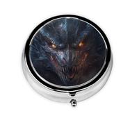 Angry Dragon Portable Organizer Case Easy Push Button Opening