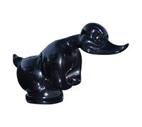 Angry Duck, Asudaro Resin Duck Hood Ornament Angry Rubber Duck Hooded Ornament Car Dashboard Cartoon Cute Decoration Ornament 3D Funny Duck Car Bonnet Ornament For Car Office Home Decoration