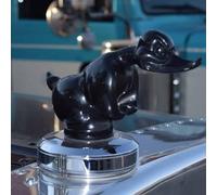 Angry Duck Hood Ornament Death Proof - 3D Car Ducks Funny Metal Hood Emblem, A Wacky Creative Decoration for Trucks, Cool Automotive Exterior Accessories for Men