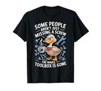 Angry Duck Missing The Whole Toolbox T-Shirt