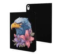 Angry Eagle1 Lily Flower Case Compatible with iPad 10th 9th / 8th / 7th Generation (2021/2020/2019)
